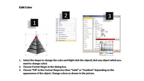 PowerPoint Template Editable Cone Diagram Ppt Design Slides