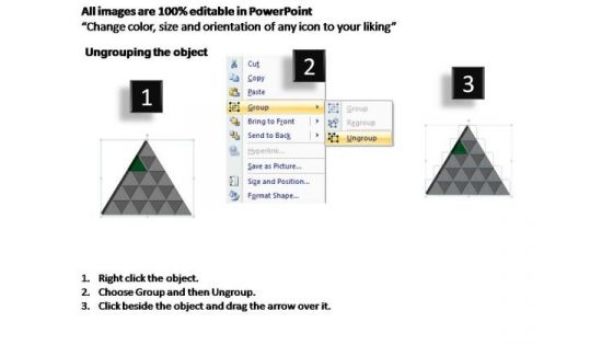PowerPoint Template Editable Triangle Process Ppt Presentation
