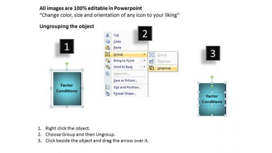 PowerPoint Template Executive Success Porters Diamond Ppt Themes
