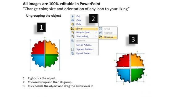 PowerPoint Template Gear Success Ppt Design