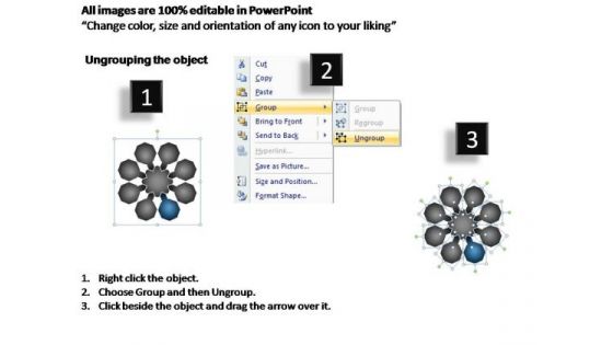 PowerPoint Template Global Business Process Chart Ppt Template