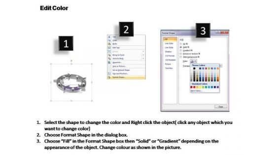 PowerPoint Template Global Characteristics Of Topic Ppt Presentation