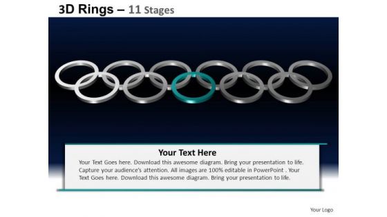 PowerPoint Template Global Rings Ppt Backgrounds