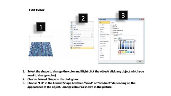 PowerPoint Template Graphic 16x16 Rectangular Jigsaw Puzzle Matrix Ppt Theme