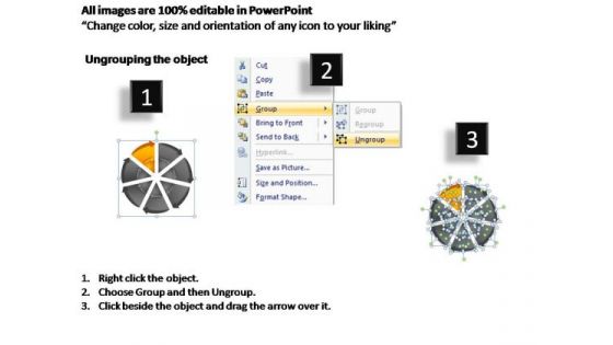 PowerPoint Template Graphic Business Circular Ppt Template