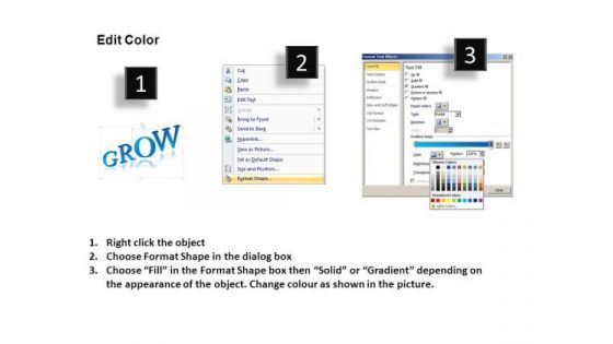 PowerPoint Template Graphic Business Growth Ppt Slide