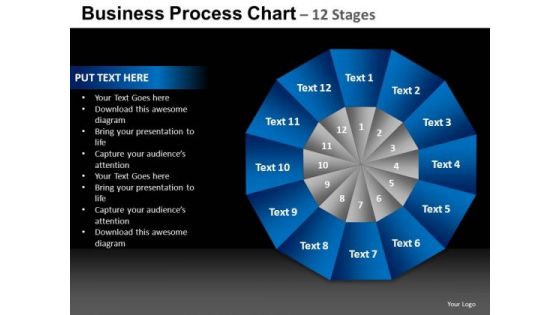 PowerPoint Template Graphic Chart Ppt Slide
