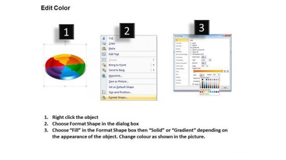 PowerPoint Template Growth Circle Puzzle Ppt Designs
