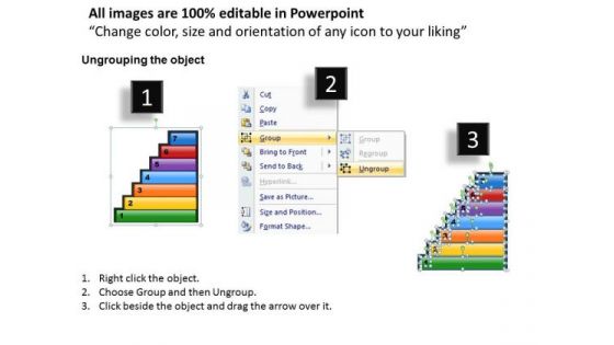 PowerPoint Template Growth Job Hunting Process Ppt Backgrounds
