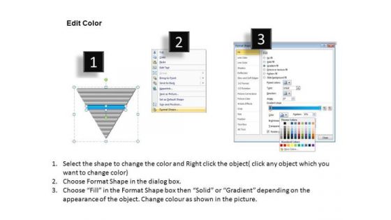 PowerPoint Template Growth Pyramid Process Ppt Template