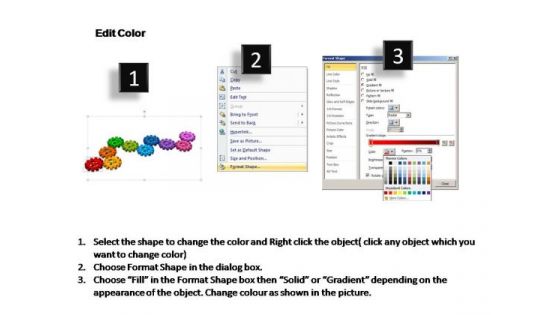 PowerPoint Template Image Gears Process Ppt Design