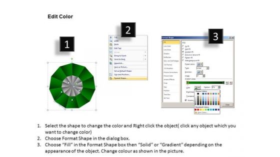 PowerPoint Template Image Pie Chart Ppt Design