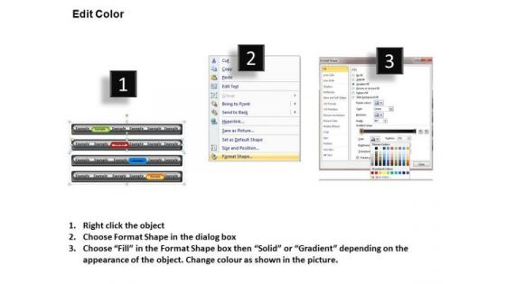 PowerPoint Template Image Website Ppt Process