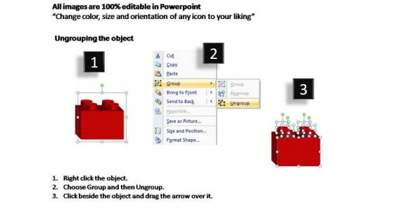 PowerPoint Template Leadership Lego Blocks Ppt Presentation
