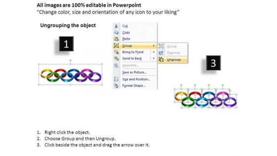 PowerPoint Template Leadership Rings Ppt Themes