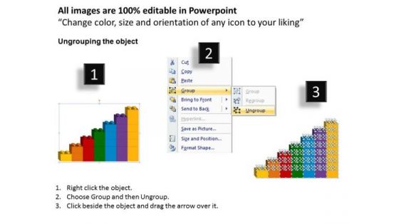 PowerPoint Template Lego Blocks Process Business Ppt Template