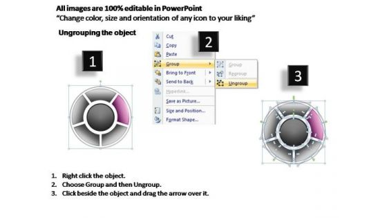 PowerPoint Template Marketing Circular Process Ppt Slide Designs