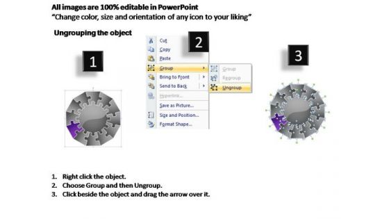 PowerPoint Template Marketing Jigsaw Ppt Slides