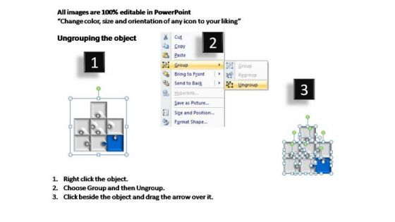 PowerPoint Template Marketing Puzzle Ppt Themes