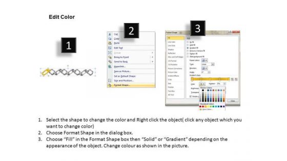 PowerPoint Template Process Chains Ppt Template