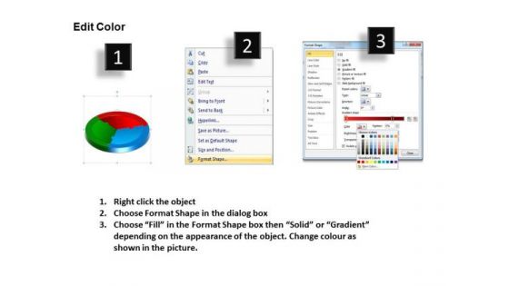 PowerPoint Template Process Circle Puzzle Ppt Backgrounds
