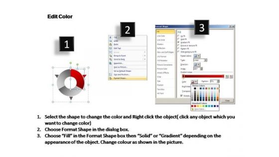 PowerPoint Template Process Circular Chart Ppt Themes