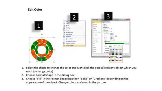 PowerPoint Template Process Transaction Sales Ppt Presentation Designs
