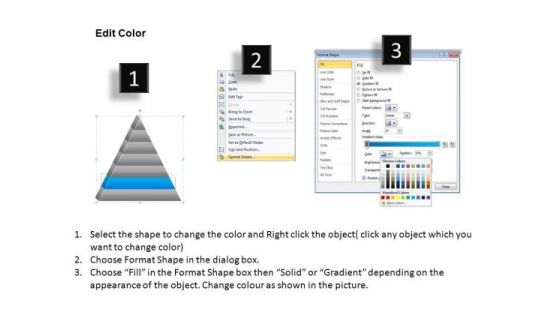 PowerPoint Template Process Triangle Process Ppt Slides