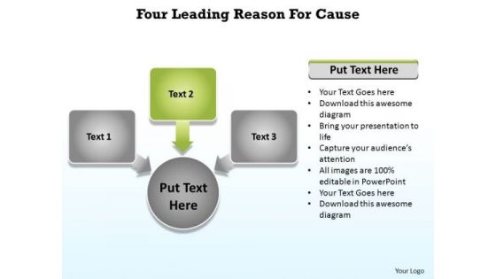 PowerPoint Template Reasons For Cause Ppt Design