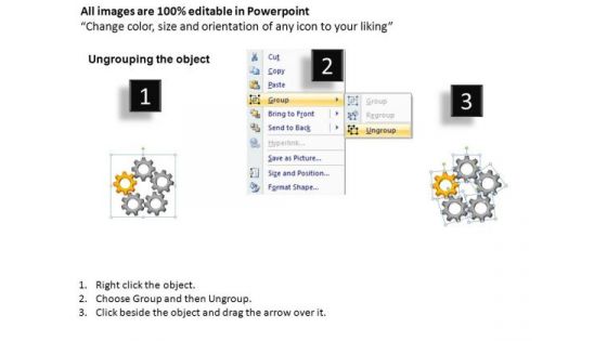 PowerPoint Template Sales Circular Gears Ppt Slide Designs