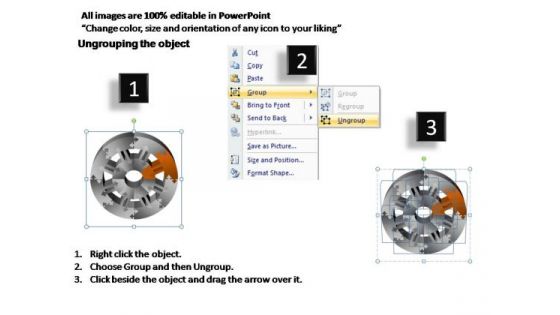 PowerPoint Template Sales Circular Ppt Themes
