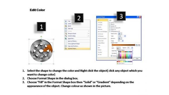PowerPoint Template Sales Circular Ppt Themes