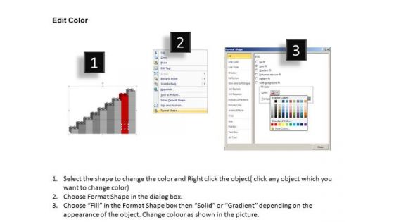 PowerPoint Template Sales Lego Blocks Ppt Slide