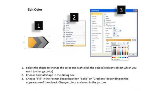 PowerPoint Template Series Of Professional Steps Strategy Business Graphic