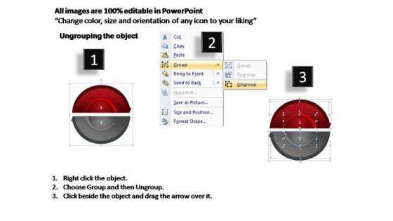PowerPoint Template Strategy Business Process Circle Ppt Slides
