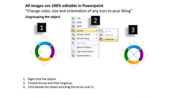 PowerPoint Template Strategy Cycle Diagram Ppt Slides