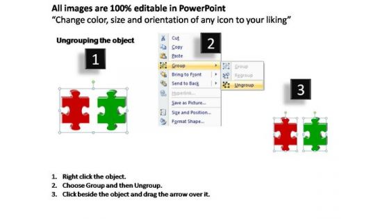 PowerPoint Template Success 2 Missing Puzzle Pieces Ppt Theme