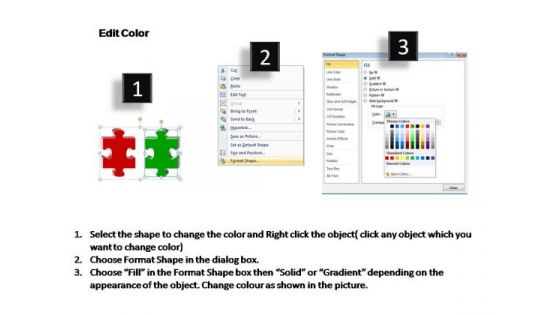 PowerPoint Template Success 2 Missing Puzzle Pieces Ppt Theme