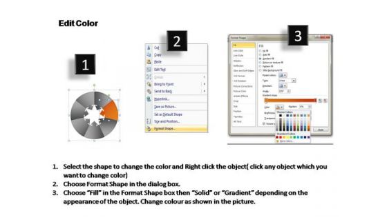 PowerPoint Template Success Contributing Factors Ppt Slides
