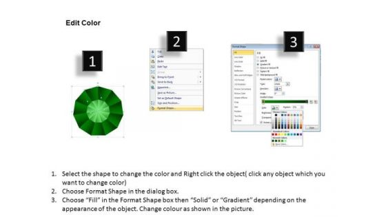 PowerPoint Template Success Pie Chart Ppt Template