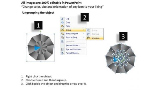 PowerPoint Template Success Quadrant Diagram Ppt Themes