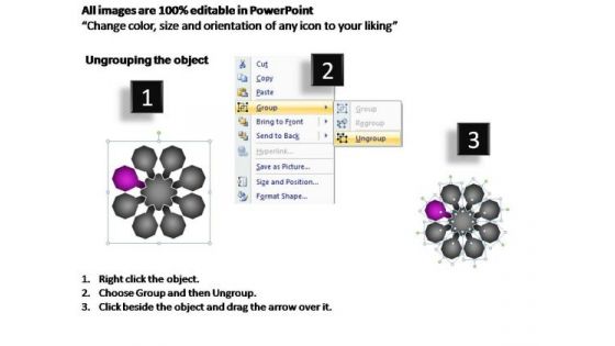 PowerPoint Template Teamwork Business Process Chart Ppt Themes
