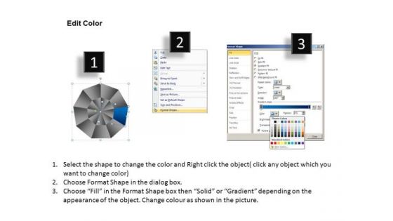 PowerPoint Template Teamwork Quadrant Diagram Ppt Presentation Designs