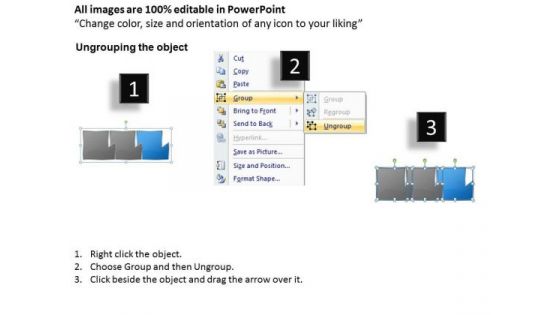 PowerPoint Template Technique Of Industry Workflow Diagram 3 Phase Design