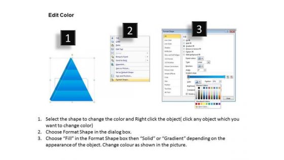 PowerPoint Template Triangle Process Diagram Ppt Presentation