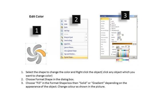 PowerPoint Templates Agenda Interconnected Flow Business Plan Draft