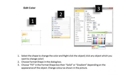 PowerPoint Templates Arrows 2 Steps Activuty Diagram
