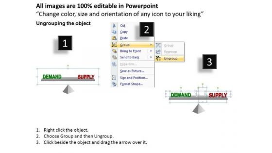 PowerPoint Templates Balancing Supply And Demand PowerPoint Slides