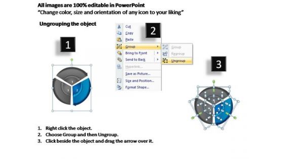 PowerPoint Templates Business Circular Curved Procedure Ppt Design