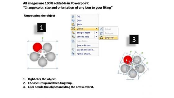 PowerPoint Templates Business Circular Process Flow Ppt Slide